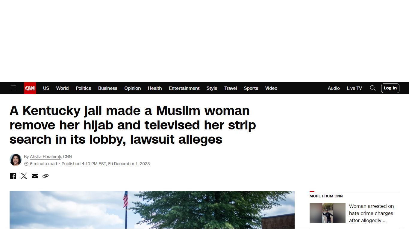 Muslim woman sues Kentucky jail for removing hijab, live streaming ...